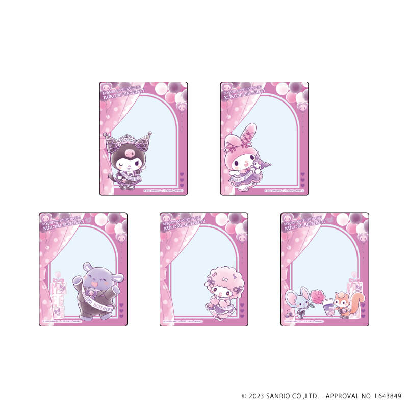 アクリルカード「クロミ」01/コンプリートBOX(全5種)(グラフアートイラスト)