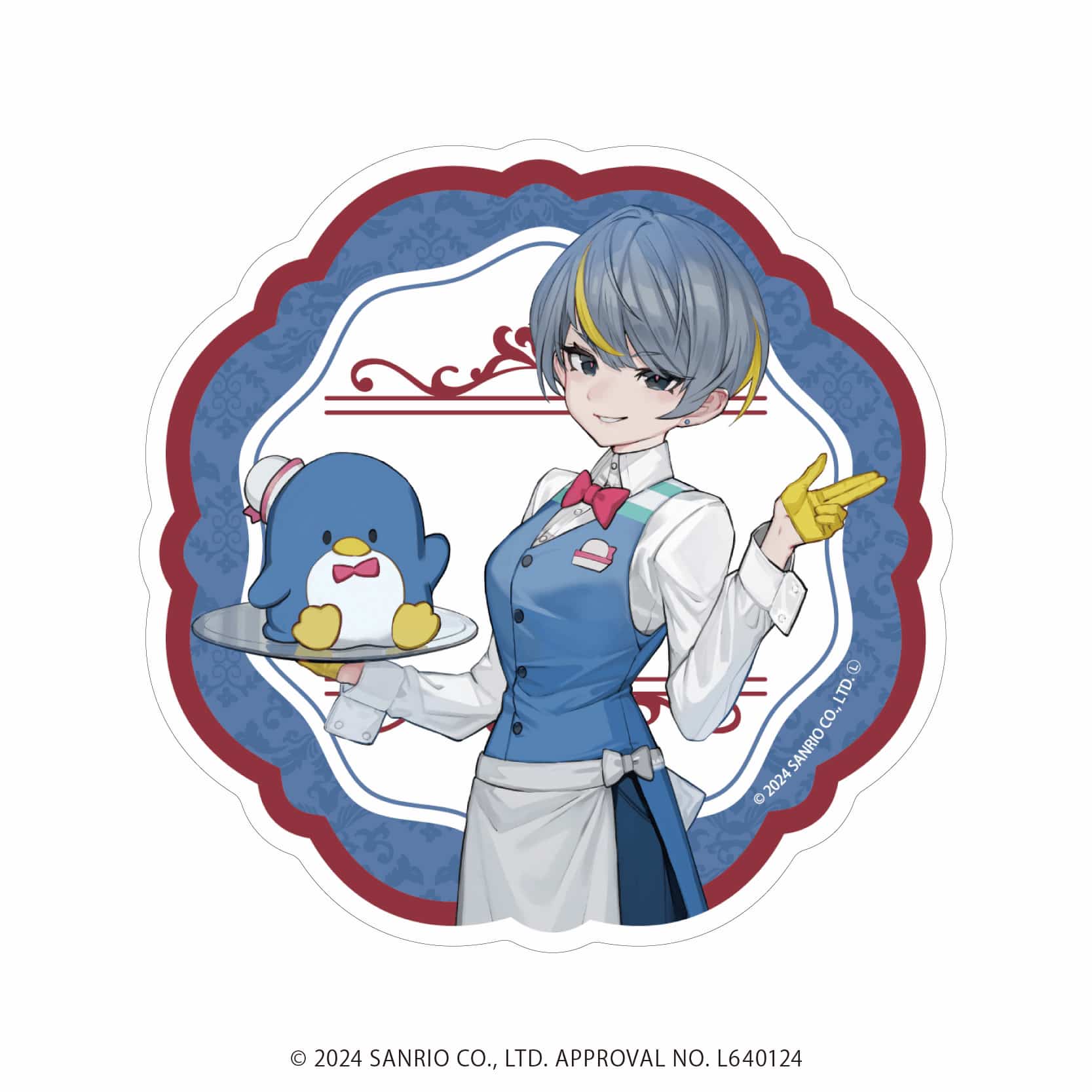 アクリルコースター「lack×サンリオキャラクターズ」01/コンプリートBOX(全5種)(コラボイラスト)