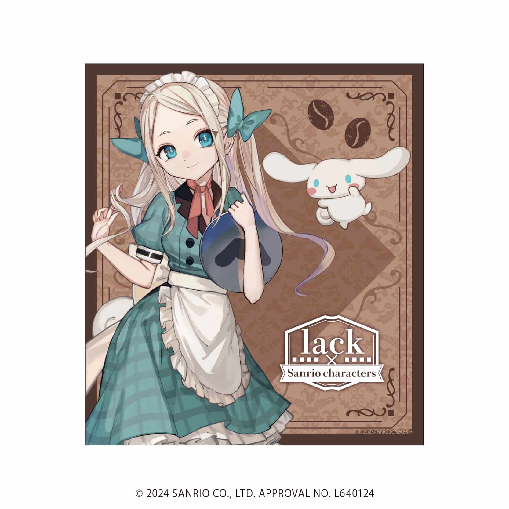 ミニ色紙「lack×サンリオキャラクターズ」01/コンプリートBOX(全5種)(コラボイラスト)