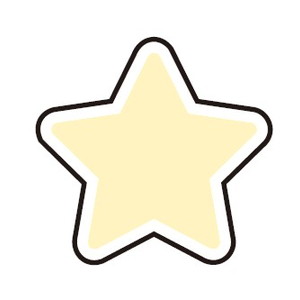 五等分の花嫁∽×サンリオキャラクターズ｜ぷちてるパーツ3-星(イエロー