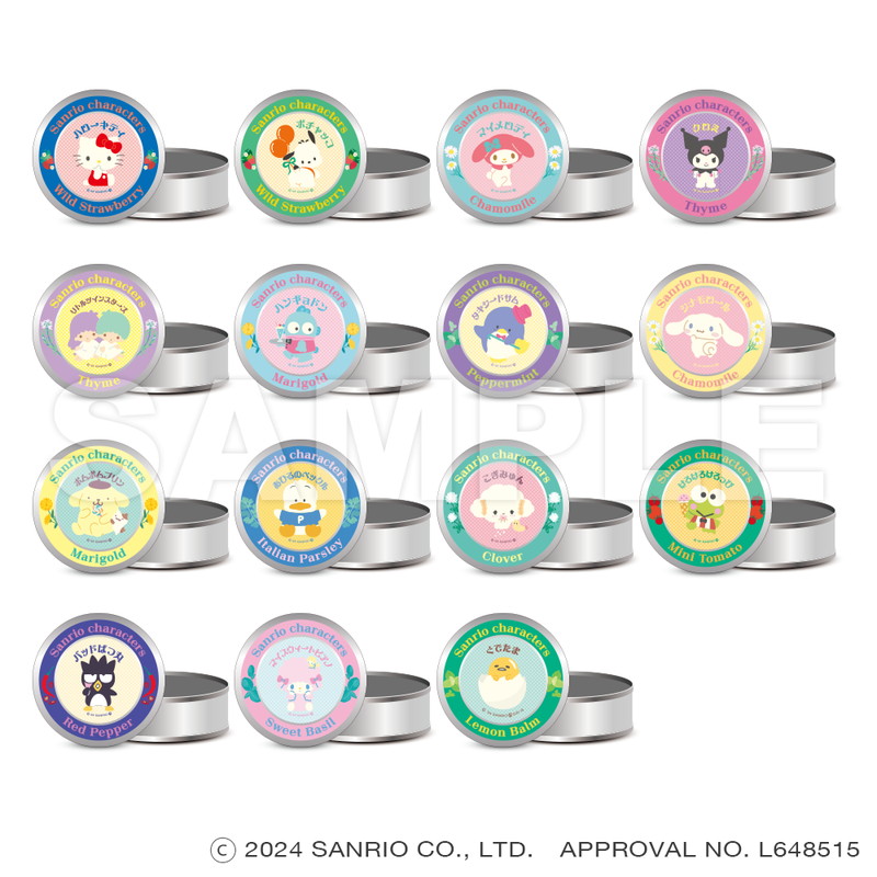 サンリオキャラクターズ_マグネット缶ケース（栽培キット入り）_ポムポムプリン