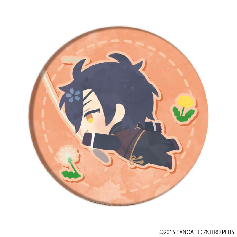 わんぱく 刀剣乱舞 缶バッジ 薬研藤四郎 わんぱく 刀剣乱舞 缶バッジ 薬研藤四郎