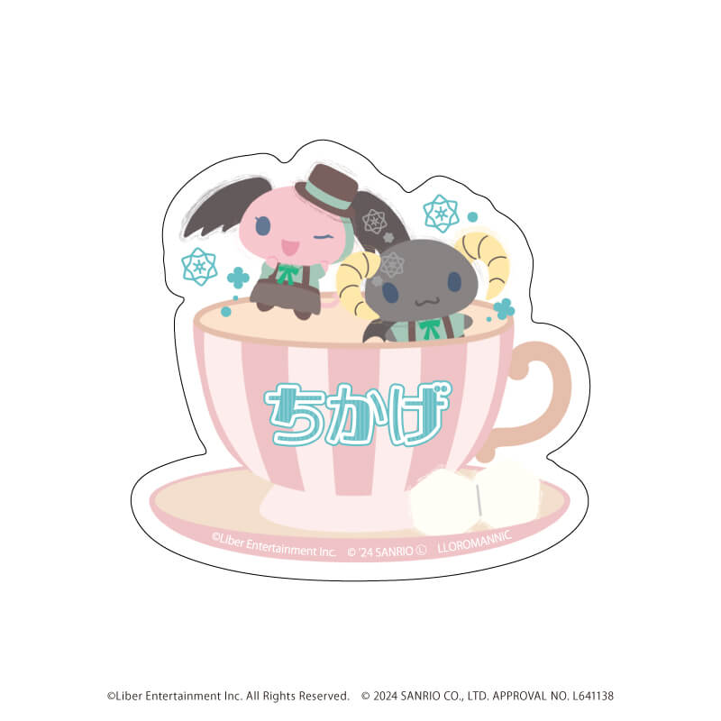 おなまえプレートバッジ「A3!×Sanrio characters」05/S＆S コンプリートBOX(全12種)(ミニキャライラスト)