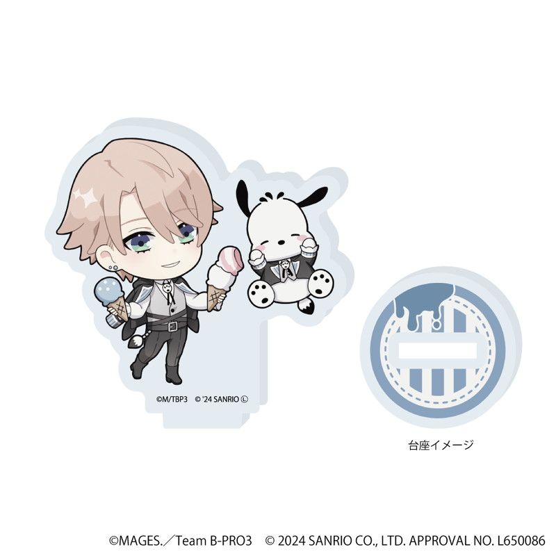 アクリルぷちスタンド「B-PROJECT～熱烈＊ラブコール～×サンリオキャラクターズ」02/コンプリートBOX(全8種)(ミニキャライラスト)