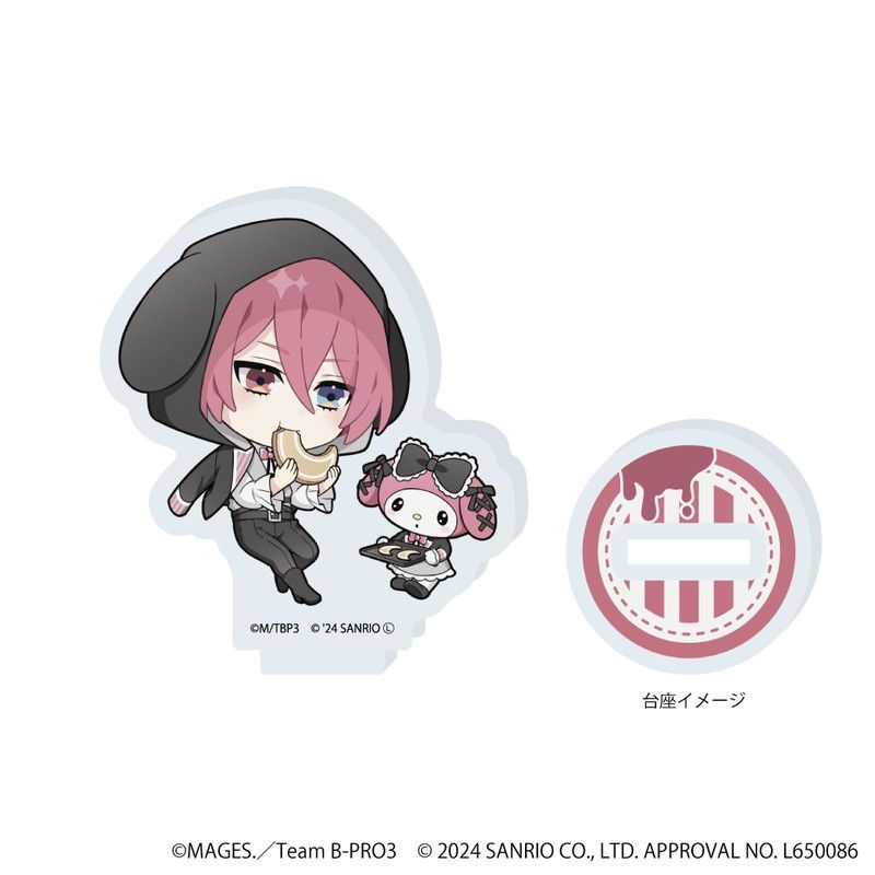 アクリルぷちスタンド「B-PROJECT～熱烈＊ラブコール～×サンリオキャラクターズ」02/コンプリートBOX(全8種)(ミニキャライラスト)