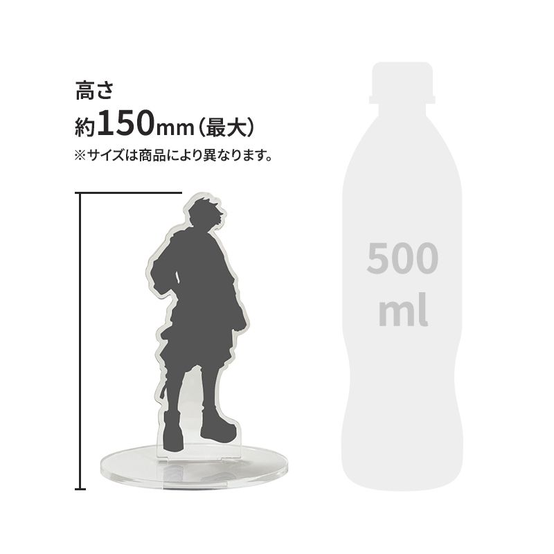 キャラアクリルフィギュア「夢王国と眠れる100人の王子様×サンリオキャラクターズ」03/イヌイ×シナモロール(描き下ろしイラスト)（アクスタ）