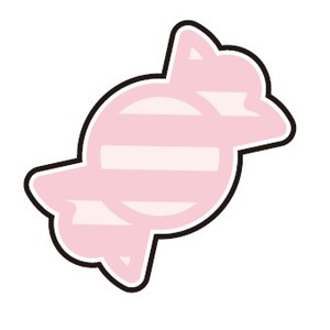 ぷちてるパーツ11-キャンディー(ピンク)