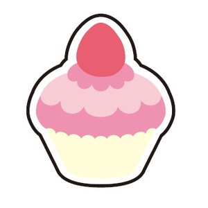 ぷちてるパーツ10-カップケーキ