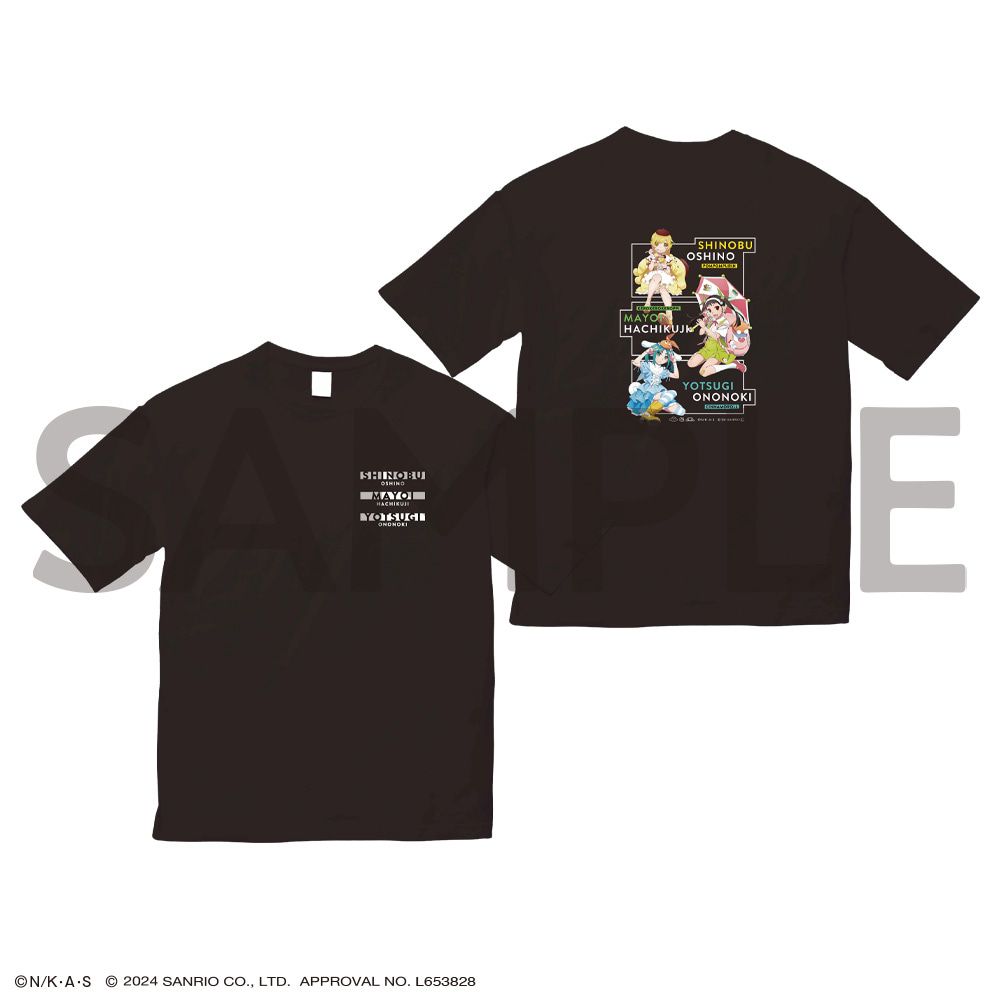 物語シリーズ×サンリオキャラクターズ　Tシャツ