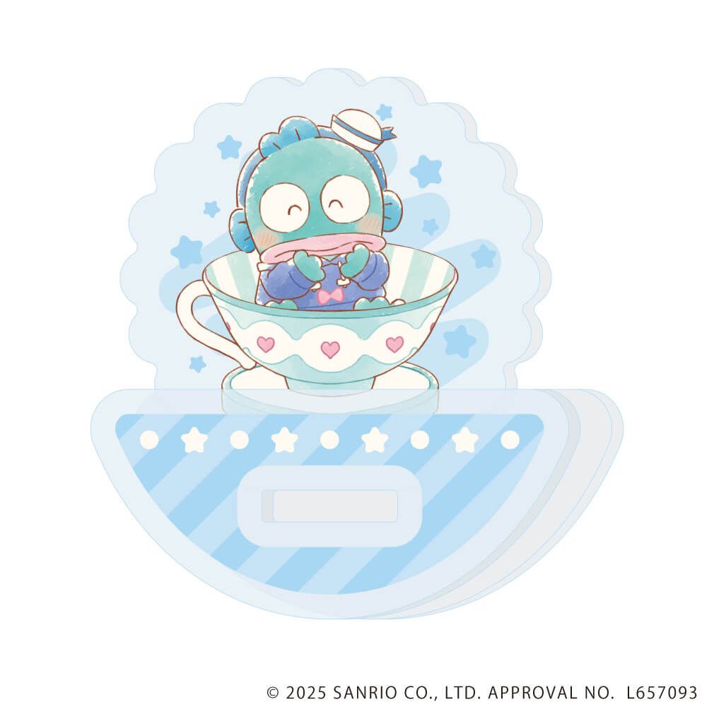 ゆらゆらアクリルスタンド「はぴだんぶい」23/ハンギョドン(グラフアートイラスト)