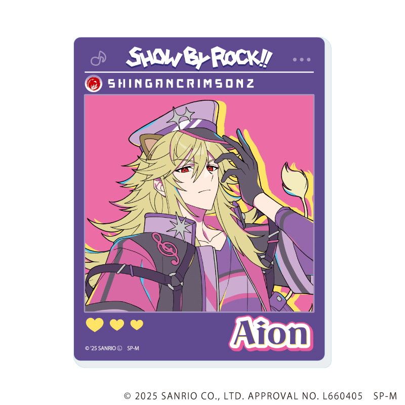 アクリルカード「SHOW BY ROCK!!」41/カラフルポップver. ブラインド(12種)(描き下ろしイラスト)