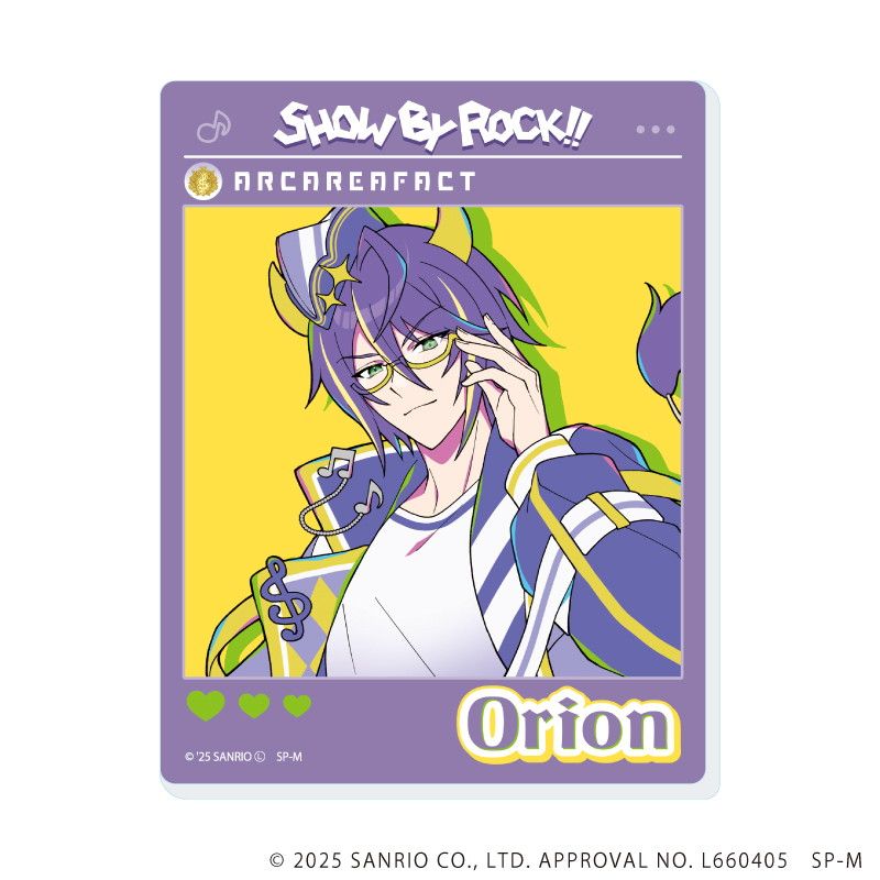 アクリルカード「SHOW BY ROCK!!」41/カラフルポップver. ブラインド(12種)(描き下ろしイラスト)
