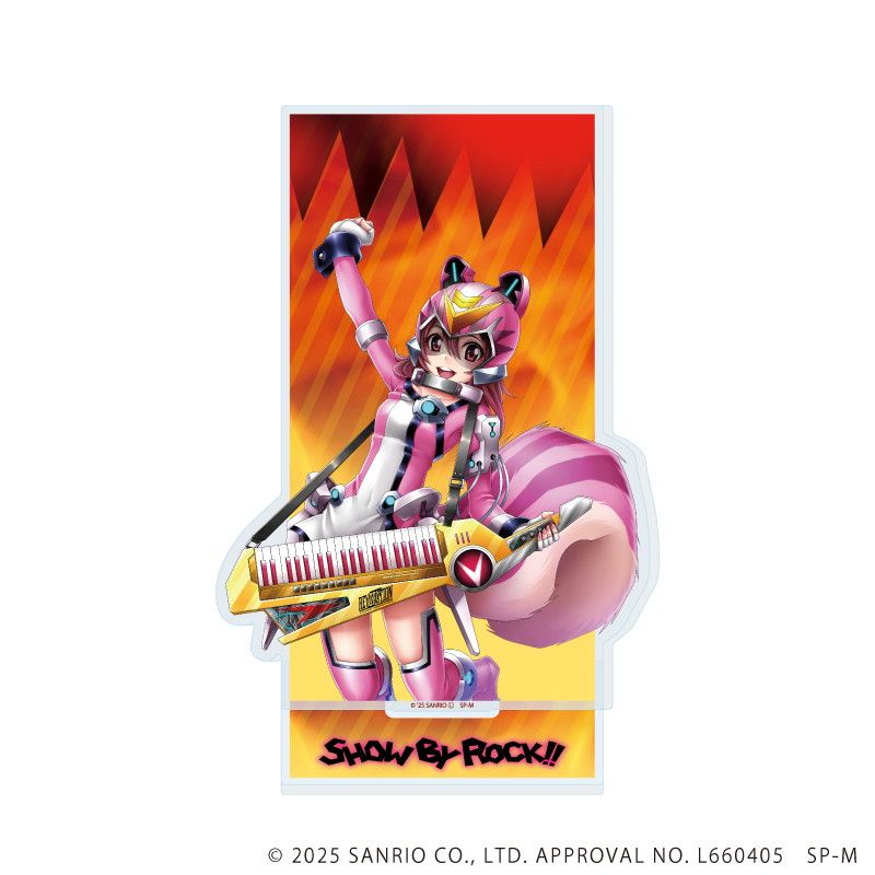 アクリルスタンド「SHOW BY ROCK!!」213/バイピンク(公式イラスト)