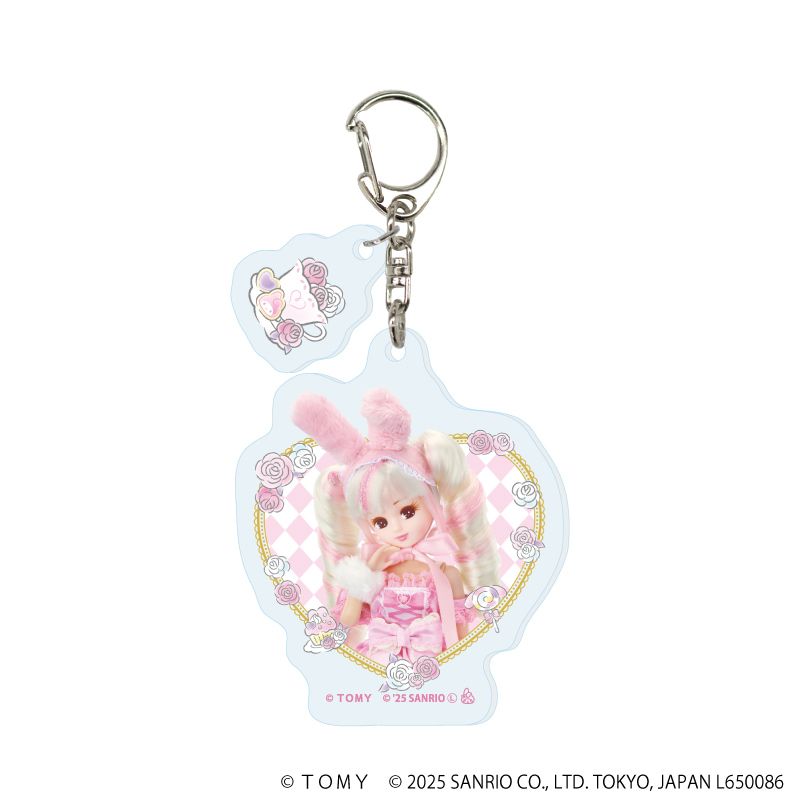 パーツ付きアクリルキーホルダー「LiccA×サンリオキャラクターズ」01/コンプリートBOX(全6種)