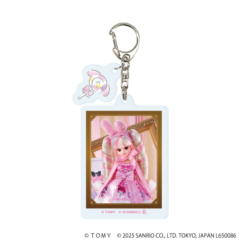 パーツ付きアクリルキーホルダー「LiccA×サンリオキャラクターズ」01/コンプリートBOX(全6種)