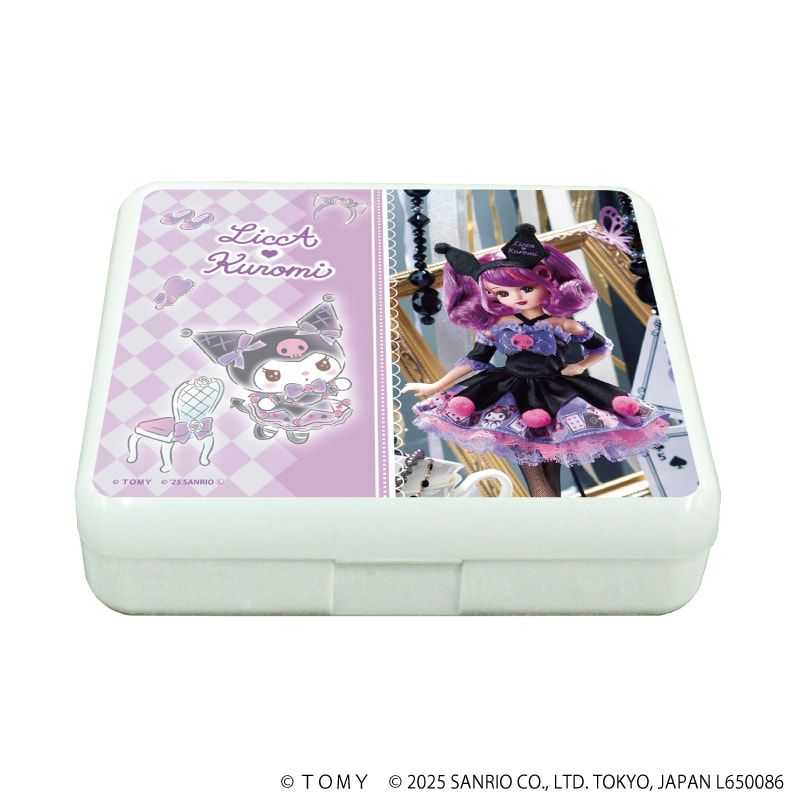 小物ケース「LiccA×サンリオキャラクターズ」02/リカちゃん&クロミ