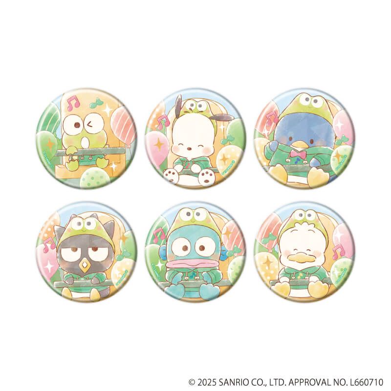 ホログラム缶バッジ(57mm)「はぴだんぶい」05/ブラインド(6種)(グラフアートイラスト)