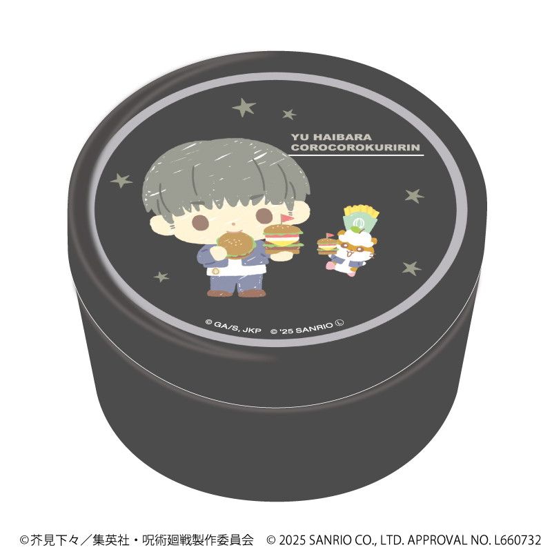 缶入り金平糖「呪術廻戦 懐玉・玉折×サンリオキャラクターズ」05/灰原 雄×コロコロクリリン(コラボイラスト)