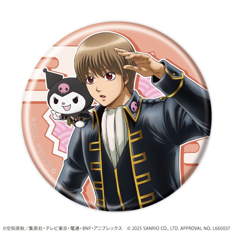 缶バッジ「銀魂×サンリオキャラクターズ」01/コンプリートBOX(全8種)(コラボイラスト)