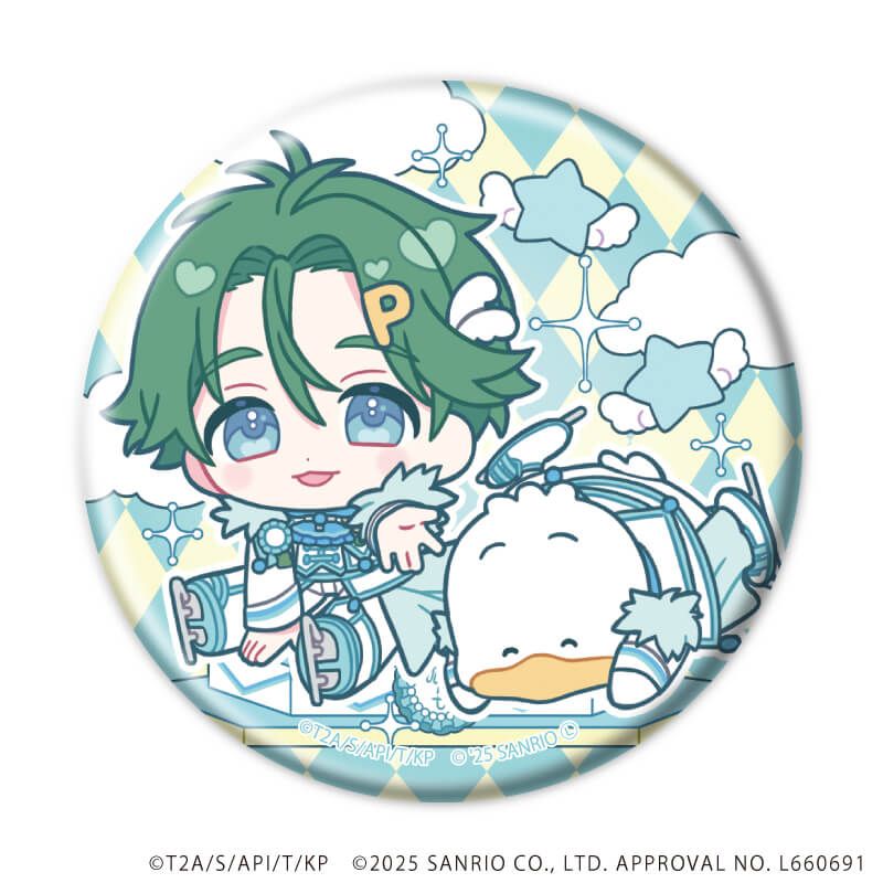 缶バッジ「KING OF PRISM-Your Endless Call-×サンリオキャラクターズ」01/コンプリートBOX(全10種)(コラボイラスト)