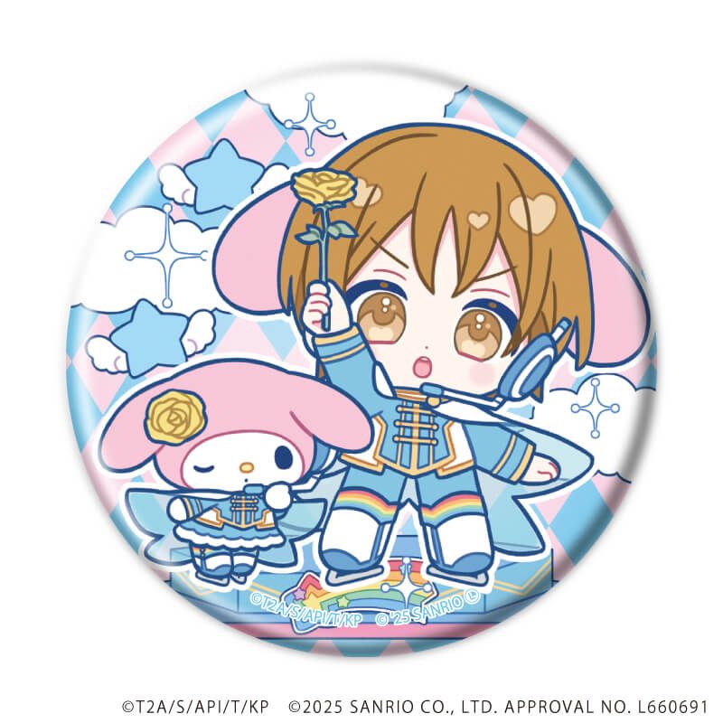 缶バッジ「KING OF PRISM-Your Endless Call-×サンリオキャラクターズ」01/コンプリートBOX(全10種)(コラボイラスト)