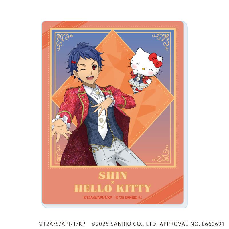 アクリルカード「KING OF PRISM-Your Endless Call-×サンリオキャラクターズ」01/コンプリートBOX(全10種)(コラボイラスト)