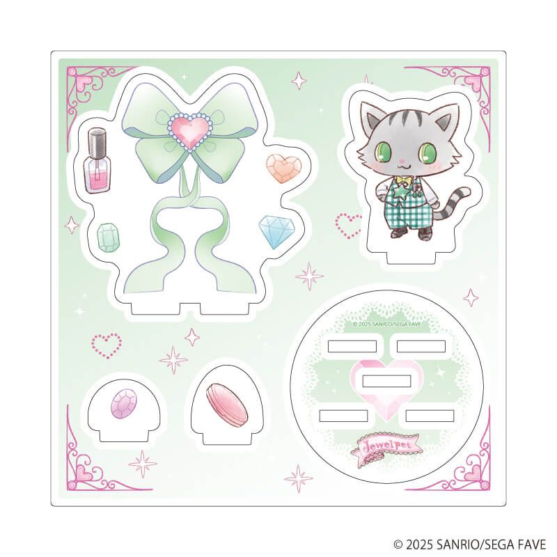 アクリルスタンドプレート 「ジュエルペット」07/トール(グラフアートイラスト)