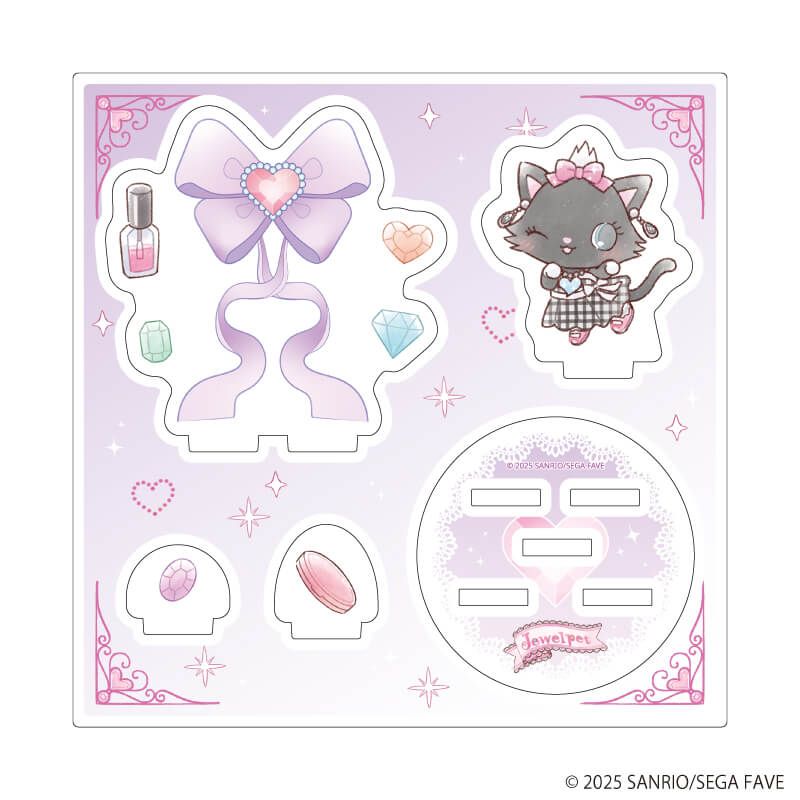 アクリルスタンドプレート 「ジュエルペット」04/ダイアナ(グラフアートイラスト)