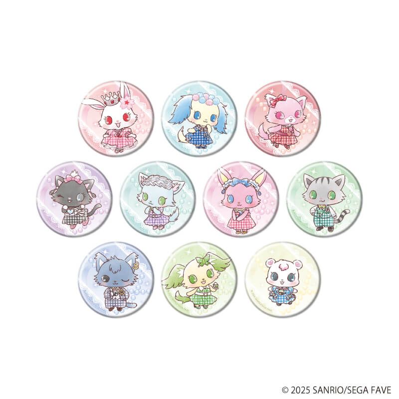 缶バッジ「ジュエルペット」08/コンプリートBOX(全10種)(グラフアートイラスト)