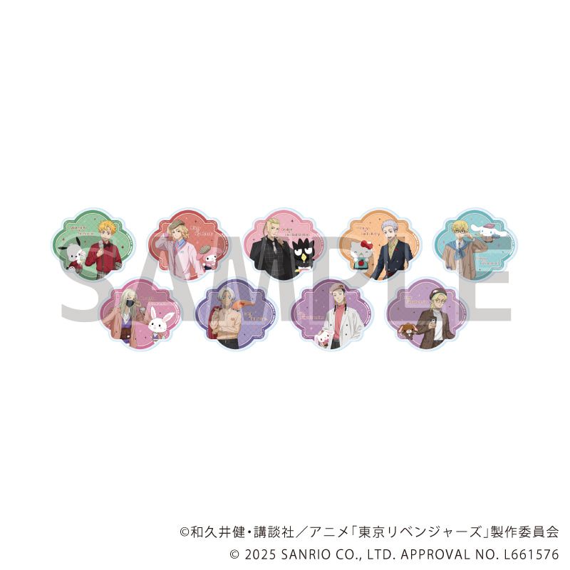 アクリルコースター「TVアニメ『東京リベンジャーズ』×サンリオキャラクターズ」01/コンプリートBOX(全9種)(コラボイラスト)