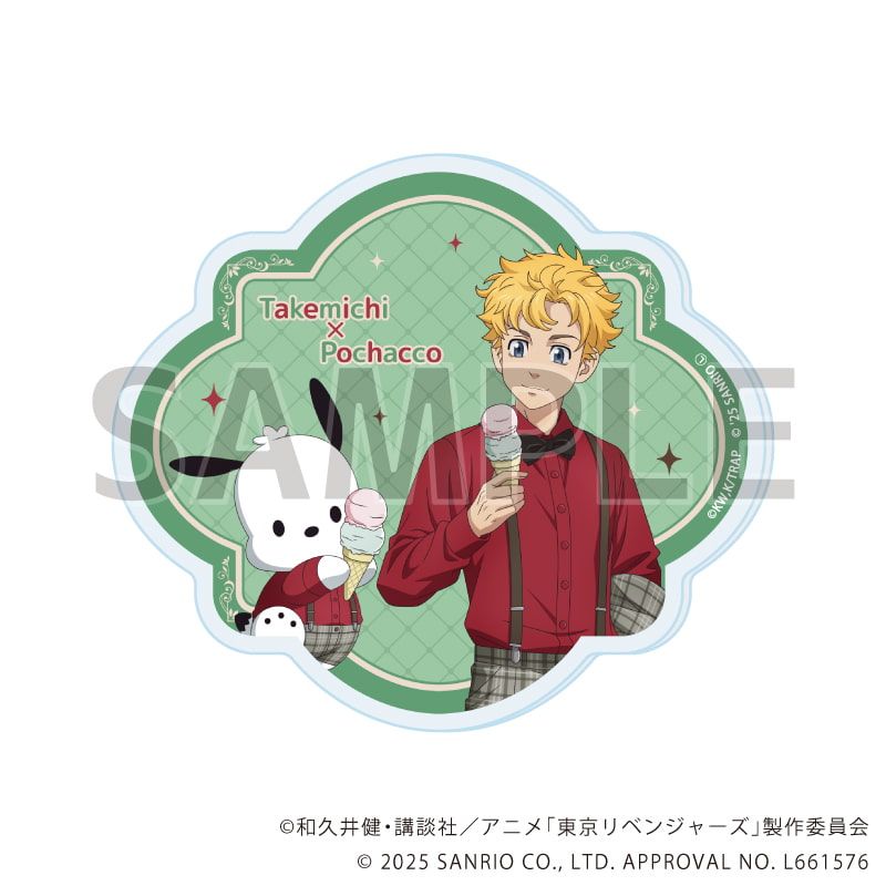 アクリルコースター「TVアニメ『東京リベンジャーズ』×サンリオキャラクターズ」01/コンプリートBOX(全9種)(コラボイラスト)