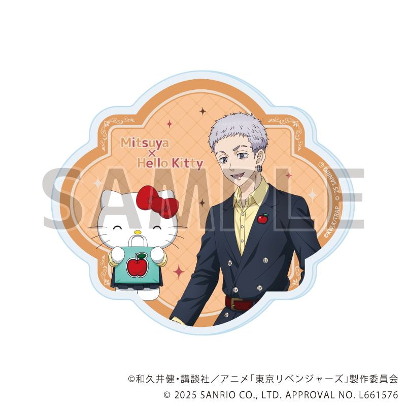 アクリルコースター「TVアニメ『東京リベンジャーズ』×サンリオキャラクターズ」01/コンプリートBOX(全9種)(コラボイラスト)