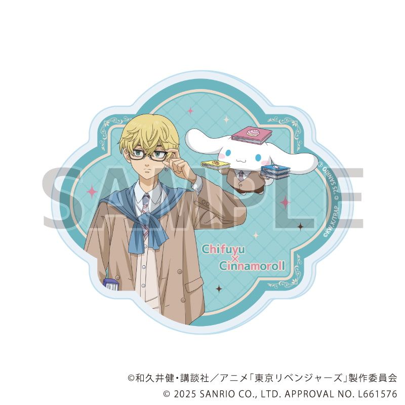 アクリルコースター「TVアニメ『東京リベンジャーズ』×サンリオキャラクターズ」01/コンプリートBOX(全9種)(コラボイラスト)