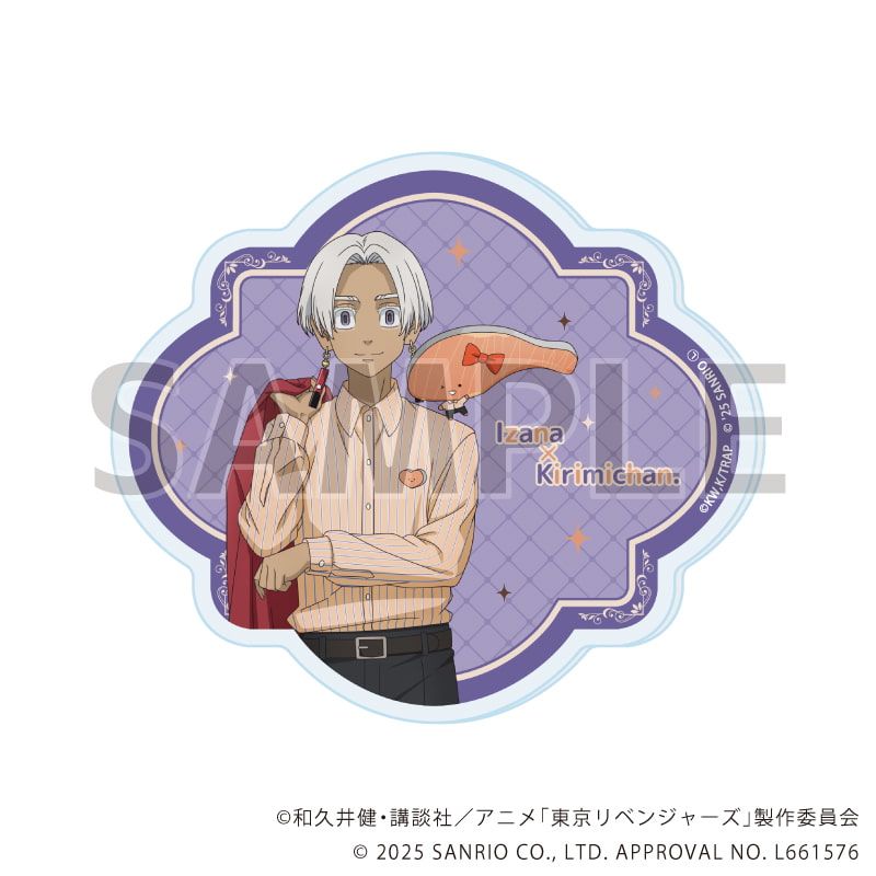 アクリルコースター「TVアニメ『東京リベンジャーズ』×サンリオキャラクターズ」01/コンプリートBOX(全9種)(コラボイラスト)
