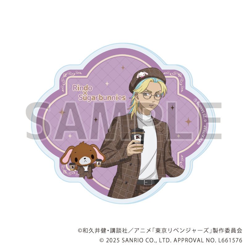 アクリルコースター「TVアニメ『東京リベンジャーズ』×サンリオキャラクターズ」01/コンプリートBOX(全9種)(コラボイラスト)