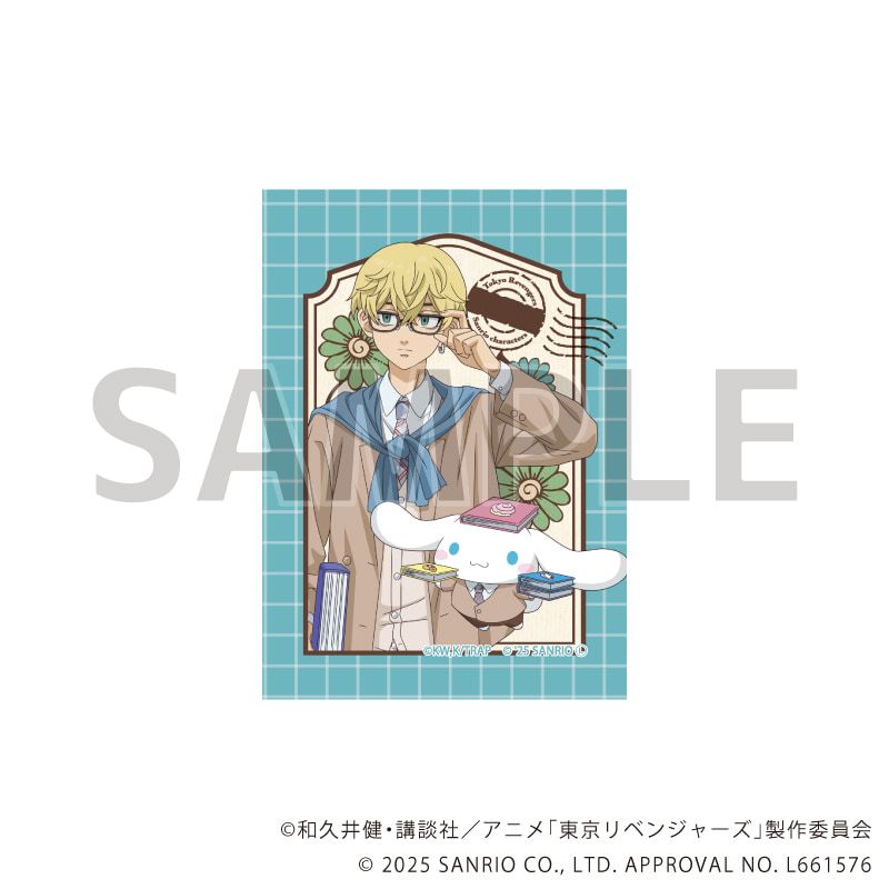 キャンバスボードミニ「TVアニメ『東京リベンジャーズ』×サンリオキャラクターズ」01/コンプリートBOX(全9種)(コラボイラスト)