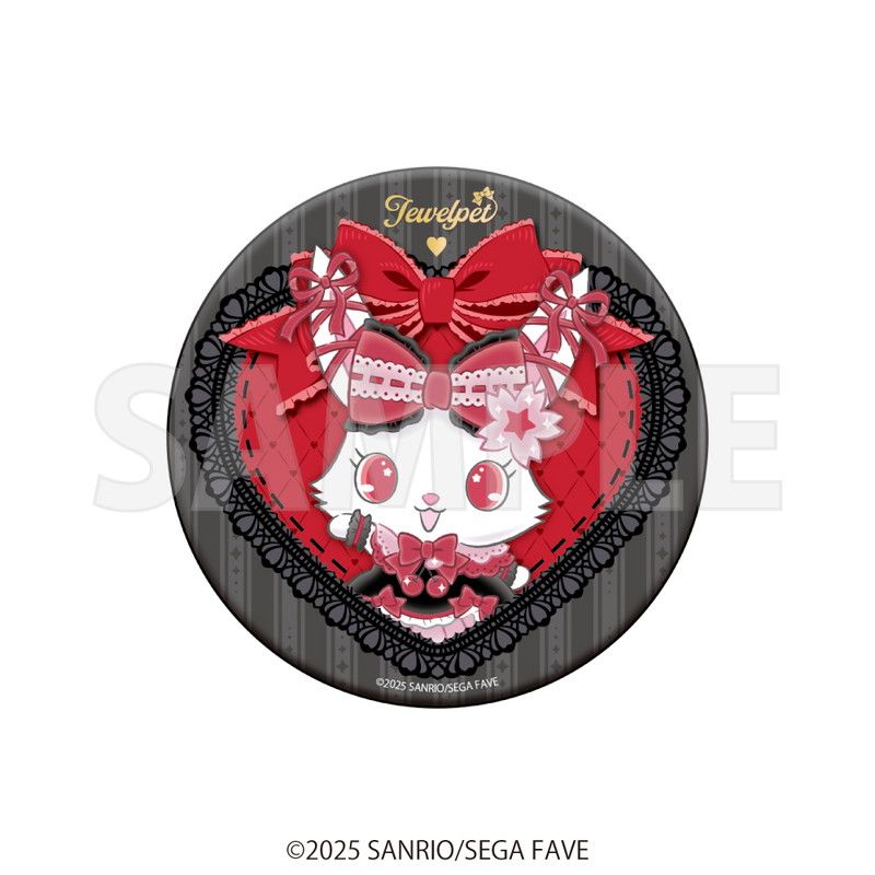 ジュエルペット～ゴシックパーティー～缶ミラー　ルビー