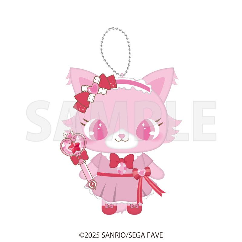 ジュエルペット～ゴシックパーティー～ぬいぐるみチャーム　ガーネット