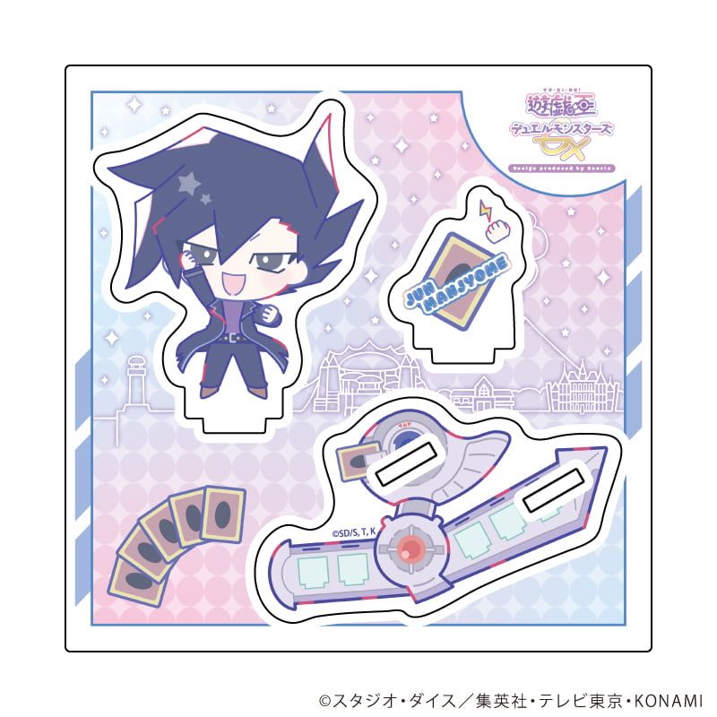 アクリルスタンドプレート「遊☆戯☆王デュエルモンスターズGX Design produced by Sanrio」02/万丈目準(コラボイラスト)