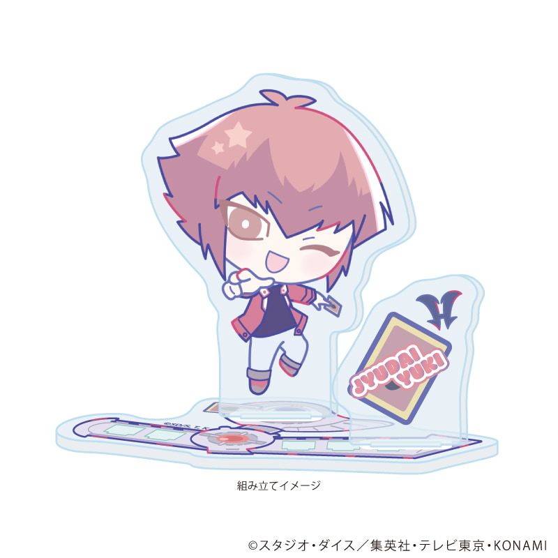 アクリルスタンドプレート「遊☆戯☆王デュエルモンスターズGX Design produced by Sanrio」01/遊城十代(コラボイラスト)