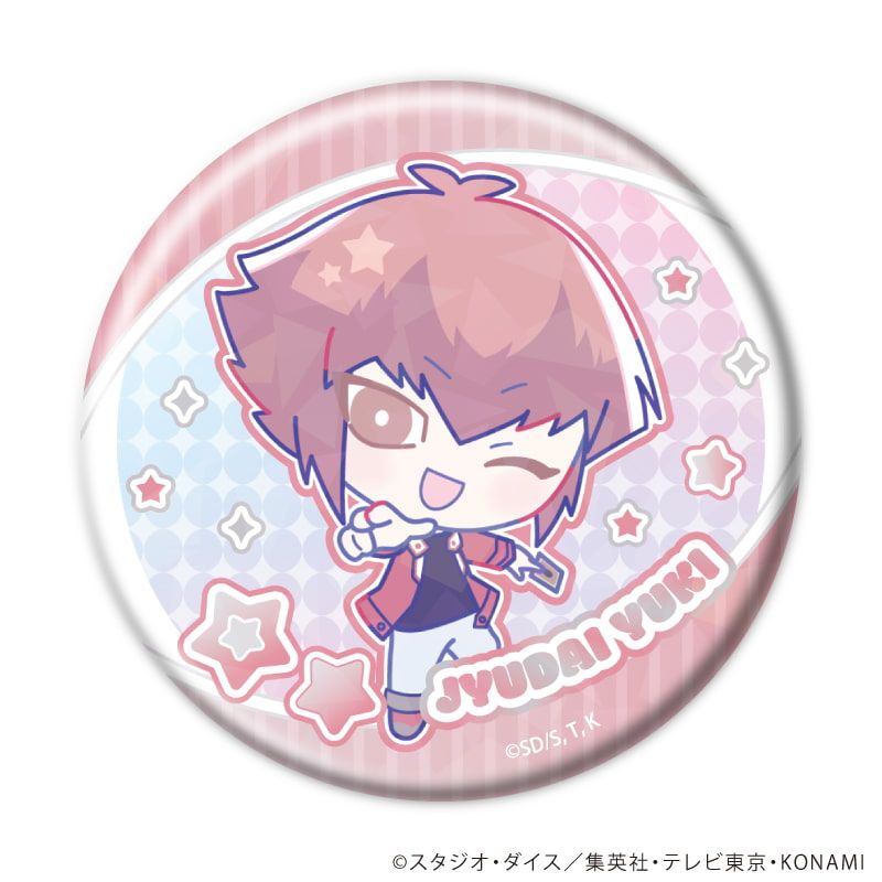 ホログラム缶バッジ(65mm)「遊☆戯☆王デュエルモンスターズGX Design produced by Sanrio」01/コンプリートセット(全6種)(コラボイラスト)