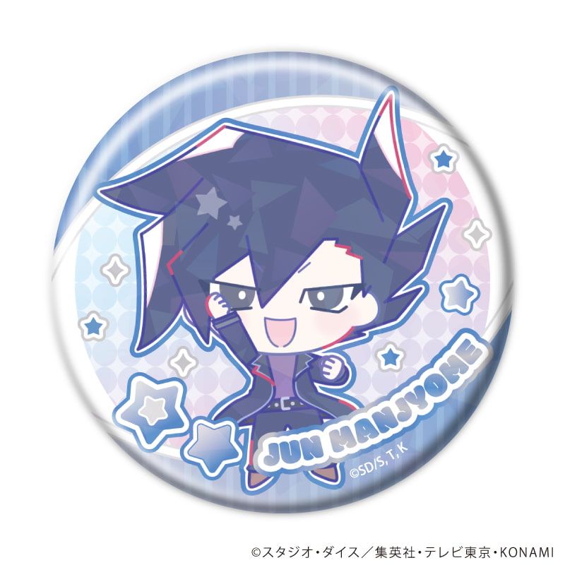 ホログラム缶バッジ(65mm)「遊☆戯☆王デュエルモンスターズGX Design produced by Sanrio」01/コンプリートセット(全6種)(コラボイラスト)