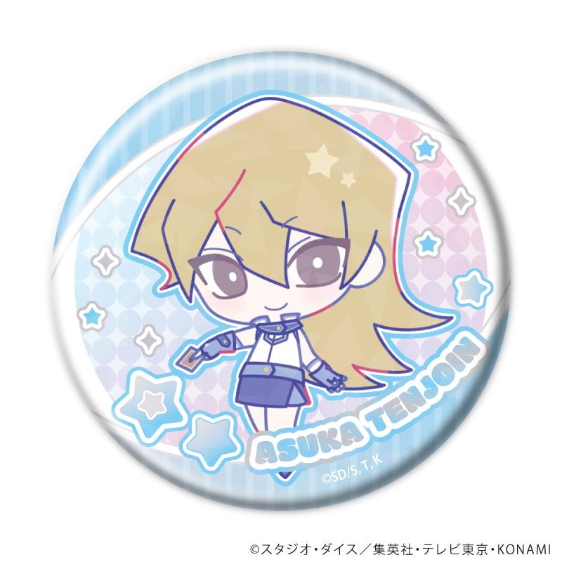 ホログラム缶バッジ(65mm)「遊☆戯☆王デュエルモンスターズGX Design produced by Sanrio」01/コンプリートセット(全6種)(コラボイラスト)