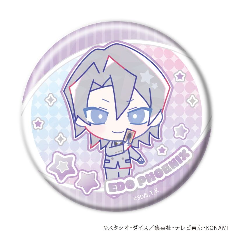 ホログラム缶バッジ(65mm)「遊☆戯☆王デュエルモンスターズGX Design produced by Sanrio」01/コンプリートセット(全6種)(コラボイラスト)