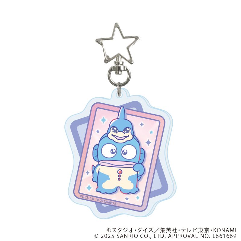 星型ナスカンアクリルキーホルダー「遊☆戯☆王デュエルモンスターズGX×サンリオキャラクターズ」01/コンプリートセット(全9種)(コラボイラスト)