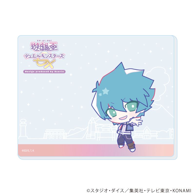 コレクションシート「遊☆戯☆王デュエルモンスターズGX Design produced by Sanrio」01/ブラインド(6種)(コラボイラスト)