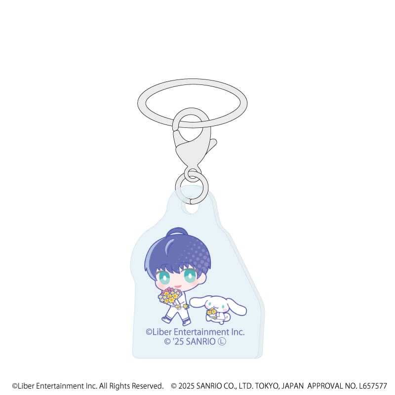 めじるしチャーム「A3!×Sanrio characters」02/A＆W コンプリートBOX(全12種)(ミニキャライラスト)