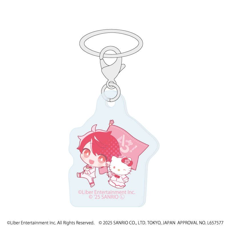めじるしチャーム「A3!×Sanrio characters」01/S＆S コンプリートBOX(全12種)(ミニキャライラスト)