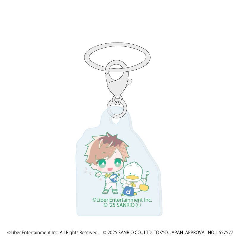 めじるしチャーム「A3!×Sanrio characters」01/S＆S コンプリートBOX(全12種)(ミニキャライラスト)