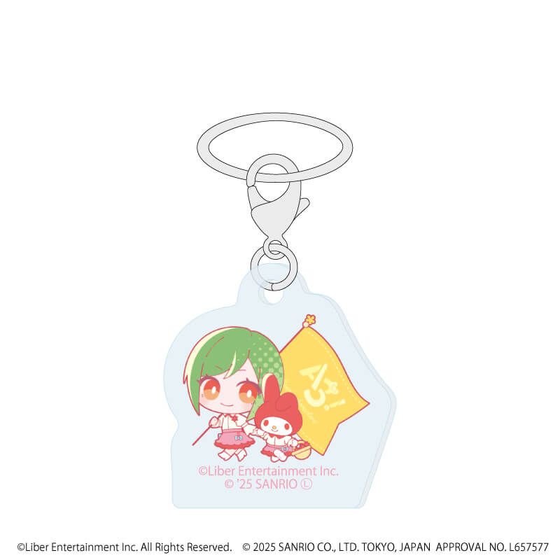 めじるしチャーム「A3!×Sanrio characters」01/S＆S コンプリートBOX(全12種)(ミニキャライラスト)